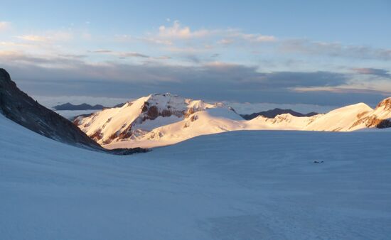 Bergsteigen Georgien - Kasbek Besteigung