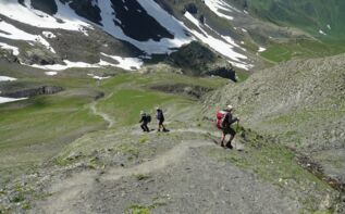 Trekking von Roschka nach Dschuta
