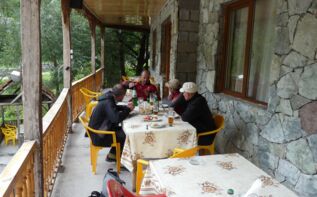 Bergsteigen Georgien