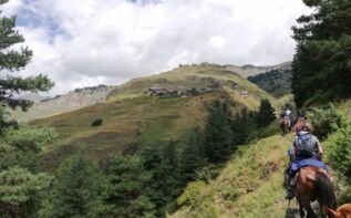 Trekking mit Pferden Georgien
