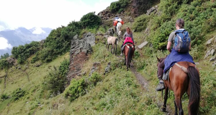 Reiten Tuschetien Diklo
