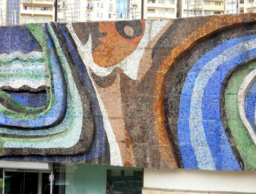 Sowjetische Mosaike Tiflis, Laguna Vere