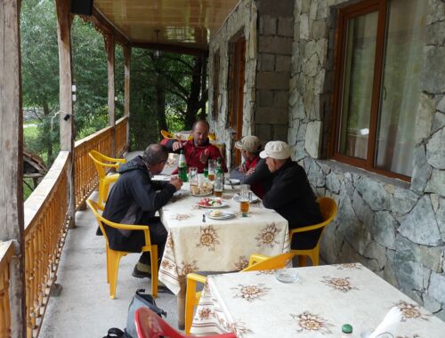 Bergsteigen Georgien