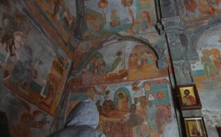 Gurien Kirche Fresken, Guria, Georgien