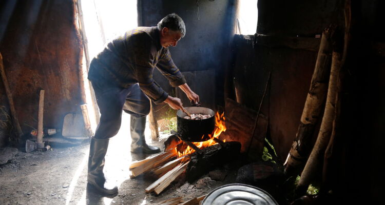 Kochen in Tuschetien