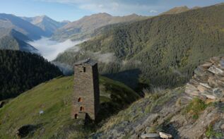 Georgien Reisen Wachturm