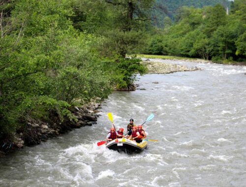 Rafting in Georgien