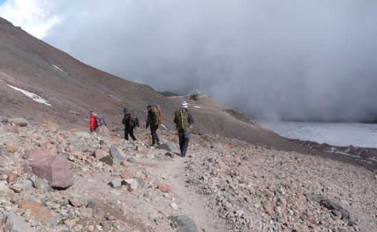 Bergsteigen Georgien - Gipfelbesteigung Kasbek