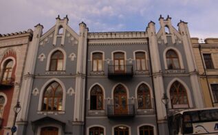 Eklektische Architektur Tiflis