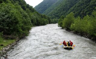 Rafting in Georgien
