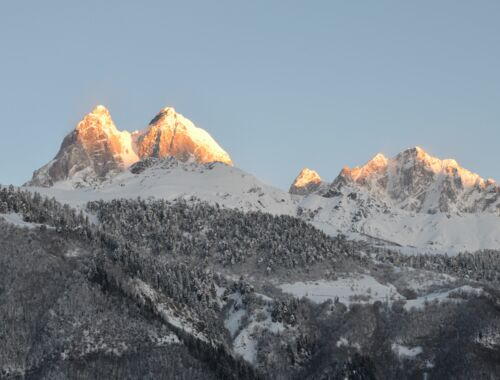 Skitour Swanetien