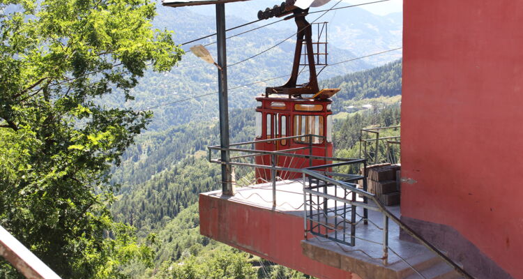 Seilbahn in Chulo, Khulo