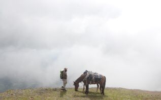 Trekking in Georgien