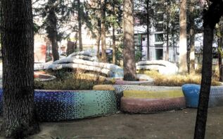 Sowjetische Mosaike Tiflis