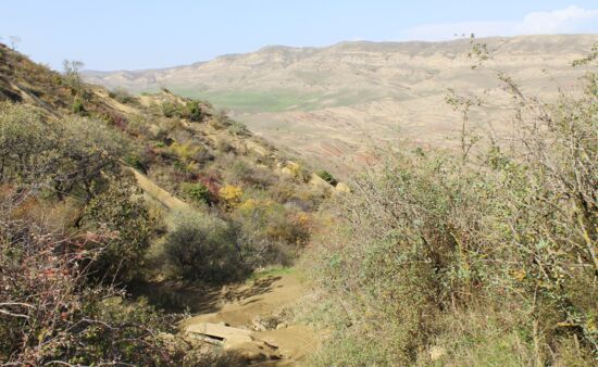 Georgien Wanderreise Landschaft Garedscha
