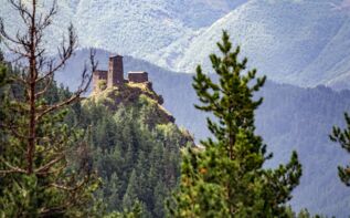Kesselo Festung Tuschetien Trekking