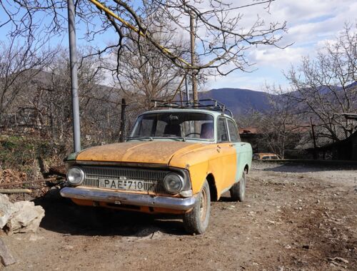 Oldtimer Georgien Russische Autos