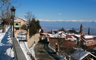 Winterreise Georgien Sighnaghi