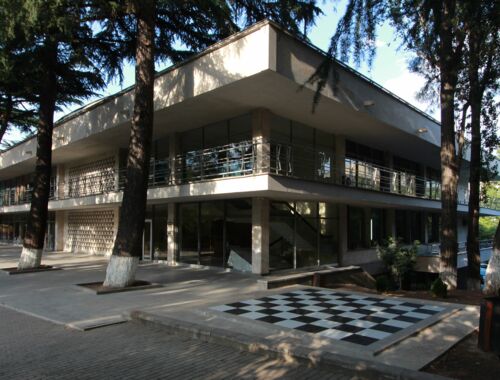 Sowjetische Architektur Tiflis, Schachpalast