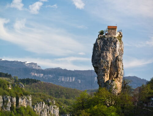 Kazchi Felsenkloster - Georgien Kultur und Natur