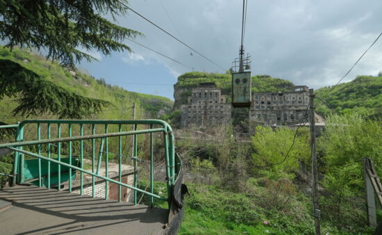 Fotoreisen Georgien - Seilbahnstadt Tschiatura
