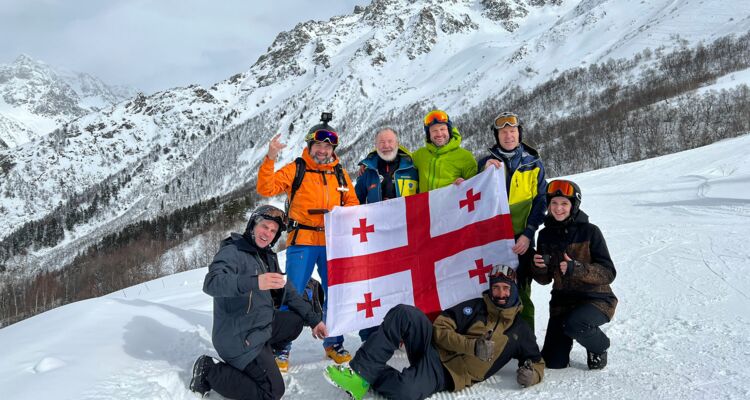 Skitour Swanetien