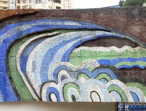 Sowjetische Mosaike Tiflis, Laguna Vere