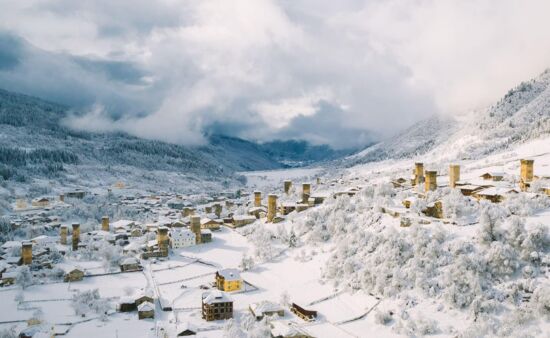 Winter Urlaub Georgien - Swanetien im Winter