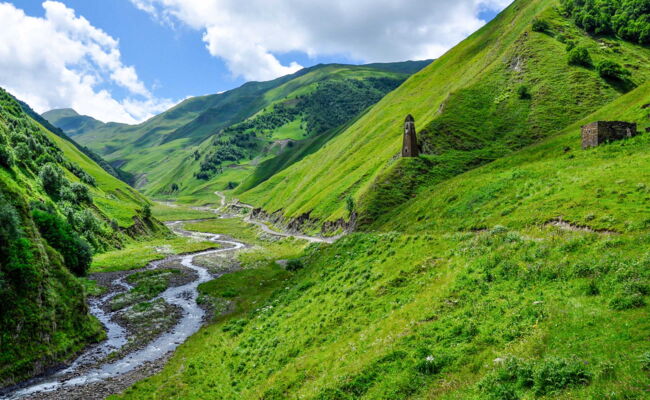 Landschaft in Chewsuretien