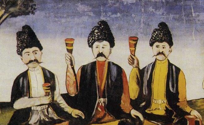 Georgien Tischkultur, Die georgische Tafel, Pirosmani