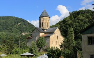 Weinreise Georgien, Barakoni Kirche