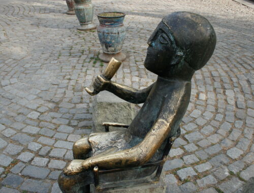 Tamada Skulptur in Tbilissi