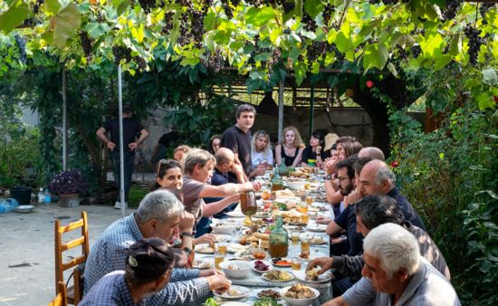 Weinreisen Georgien - Die georgische Tafel