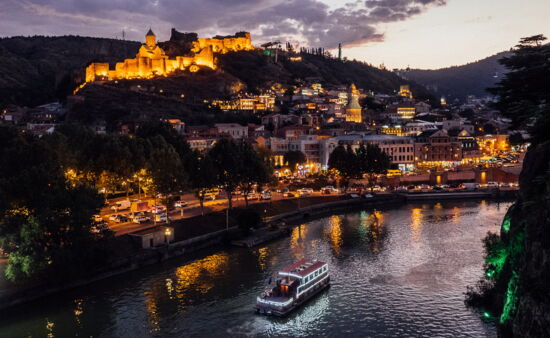 Fotoreisen Georgien - Tbilissi bei Nacht