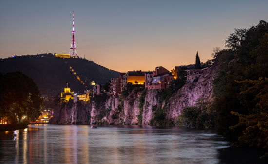 Fotoreisen Georgien - Tbilissi bei Nacht