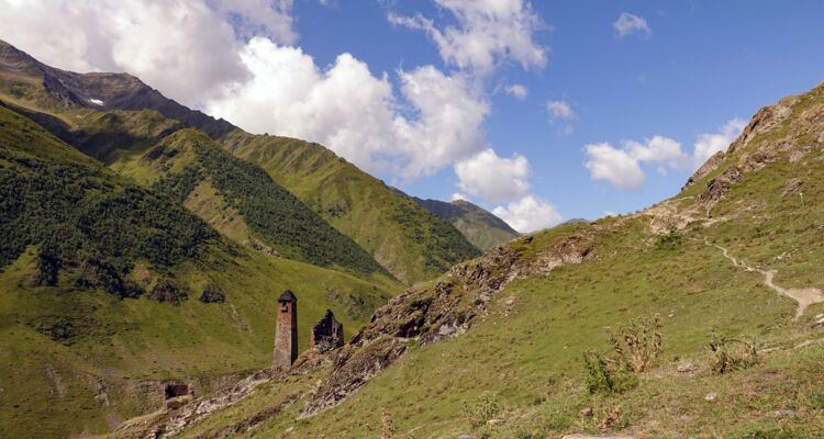 Landschaft in Tuschetien