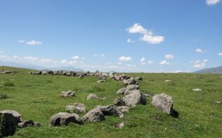 Tedschissi Steinkreis Georgien