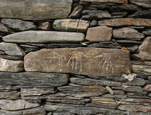 Petroglyphen Tuschetien Georgien