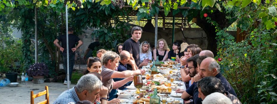 Eine traditionelle Supra in Georgien