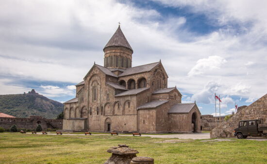 Rundreisen Georgien - Swetizchoweli Kathedrale in Mzcheta - Georgien Rundreise