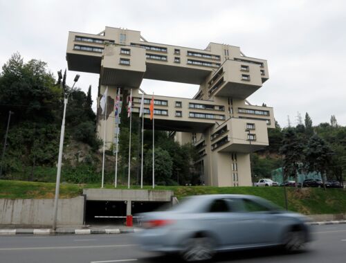 Sowjetische Architektur Tiflis, Ministerium für Straßenbau