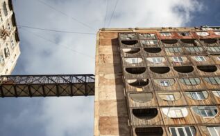 Sozialistische Architektur Georgien