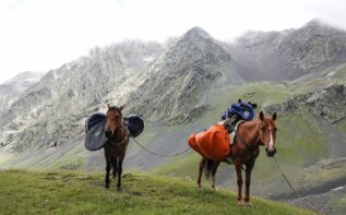 Pferde Trekking Georgien