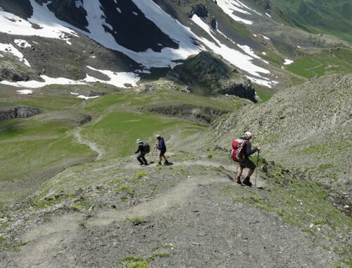 Trekking von Roschka nach Dschuta