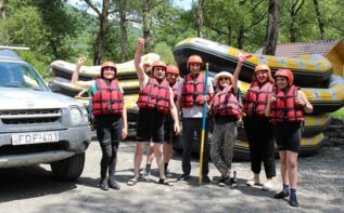 Rafting in Georgien