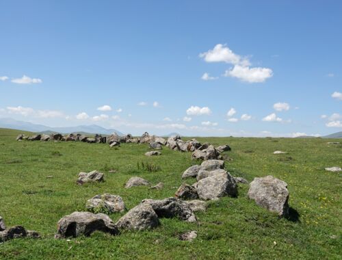 Tedschissi Steinkreis Georgien