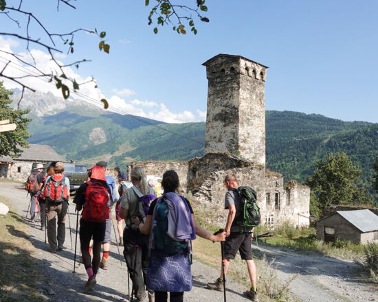 Wanderung nach Uschguli