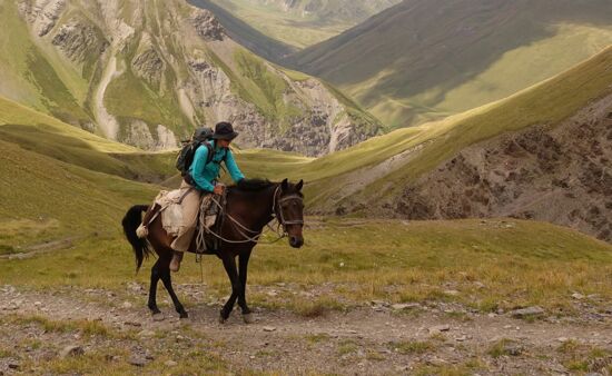 Georgien Reise Wanderreiten Tuschetien 9 Tage | inkl. Nakaitscho Pass Wanderreisen Georgien Pferdetrekking Tuschetien