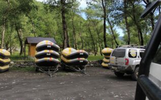 Rafting in Georgien