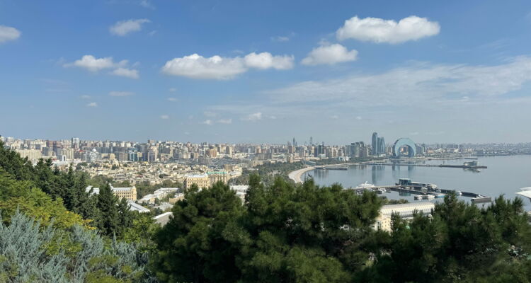 Baku am Kaspischen Meer
